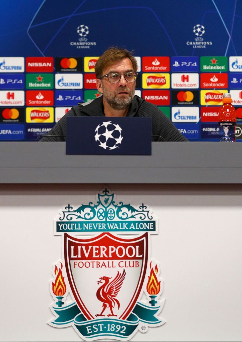 Liverpool FC Press Conference And Training Session