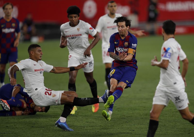Barcelona were held to a draw by Sevilla on Friday