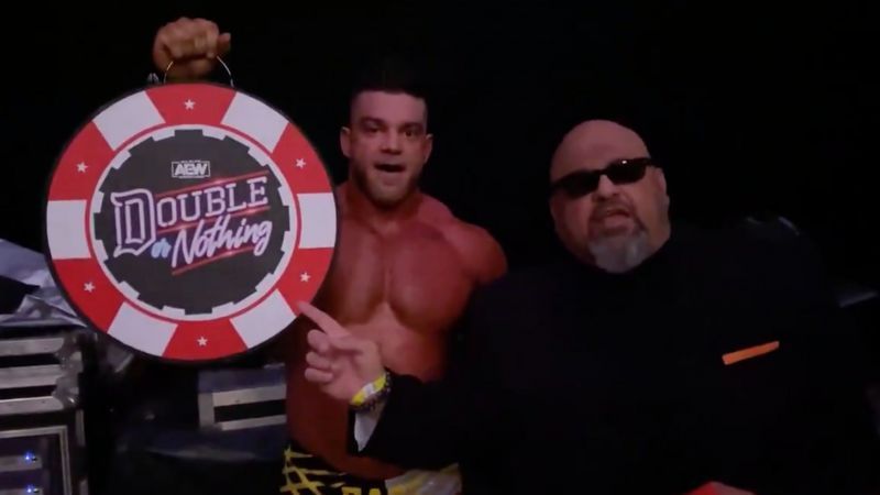 Brian Cage made his debut for AEW at the 'Double or Nothing' PPV