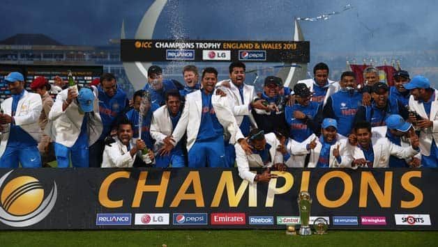 The MS Dhoni-led Indian side lifted the 2013 ICC Champions Trophy