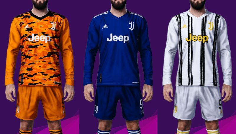 Juventus' leaked kits for the upcoming 2020/21 season