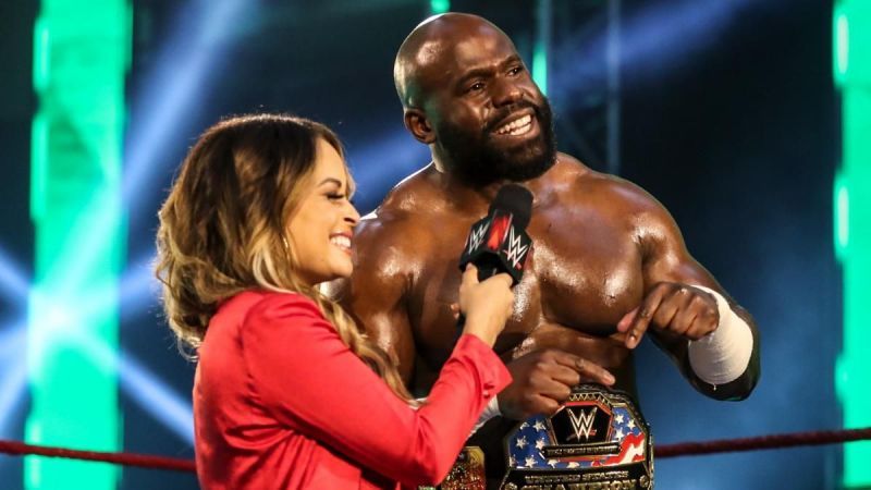 Apollo Crews cuts a promo