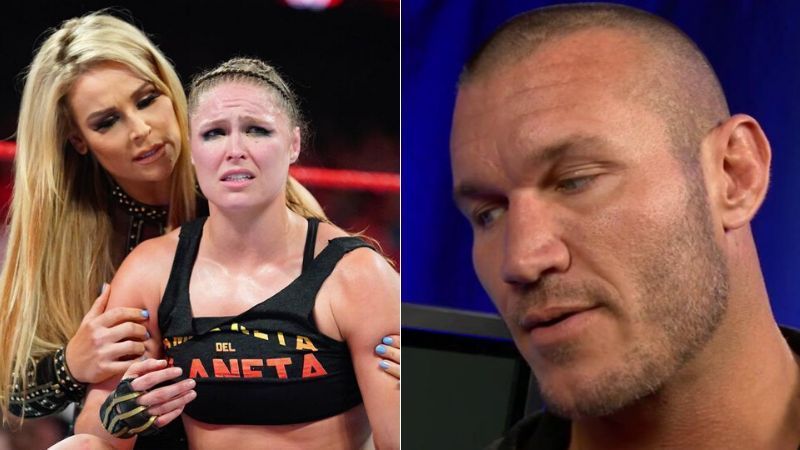 Ronda Rousey and Randy Orton have both been involved in botched finishes