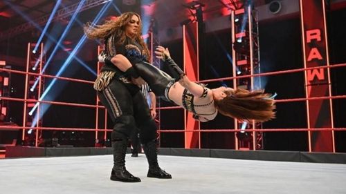 Nia Jax took on Kairi Sane two weeks in a row