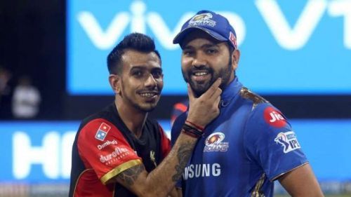 Yuzvendra Chahal pulled Rohit Sharma's leg on Instagram