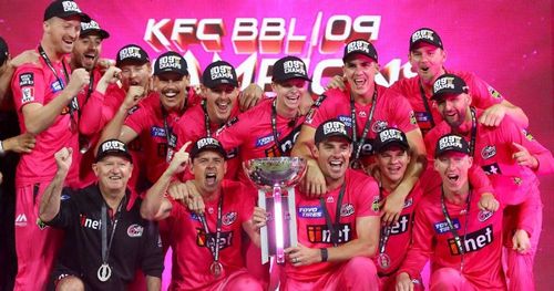 Sydney Sixers, champions of BBL-9 (Source: sydneysixers.com.au)