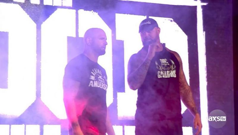 Karl Anderson and the Big LG are here