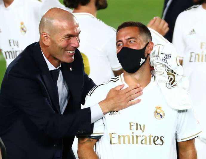 Real Madrid&#039;s summer signing Eden Hazard saw his season plagued by injuries