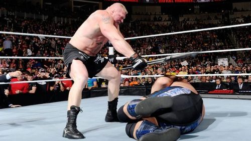 Lesnar vs Show