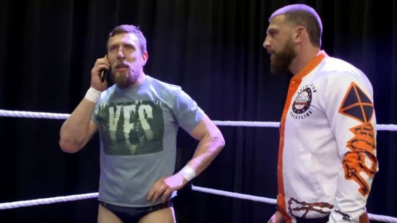 Daniel Bryan with Drew Gulak