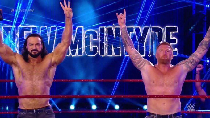 Drew McIntyre and Heath Slater shared a very emotional moment