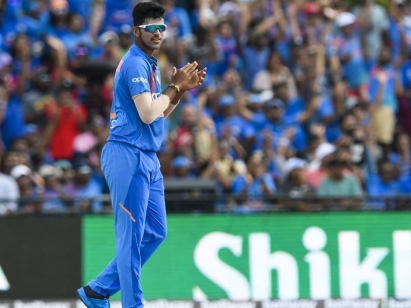 Washington Sundar made his Indian cricket team debut 3 years ago