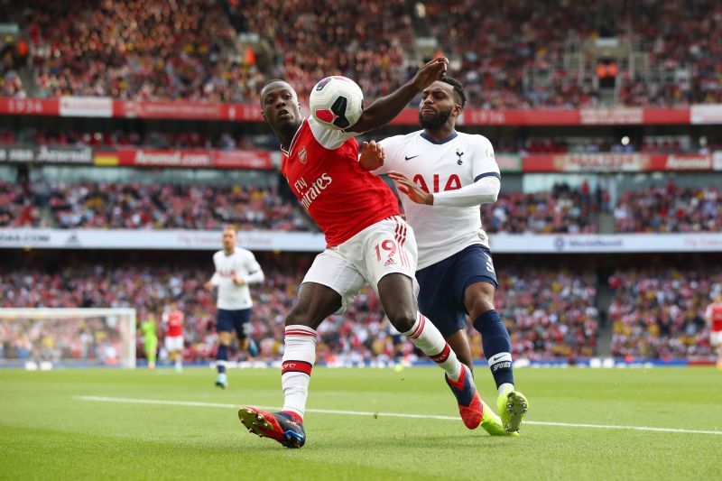 All eyes will be on Nicolas Pepe on Sunday