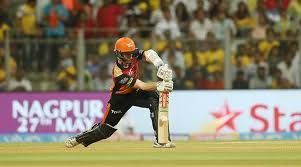 Kane Williamson batting for Sunrisers Hyderabad in an IPL game