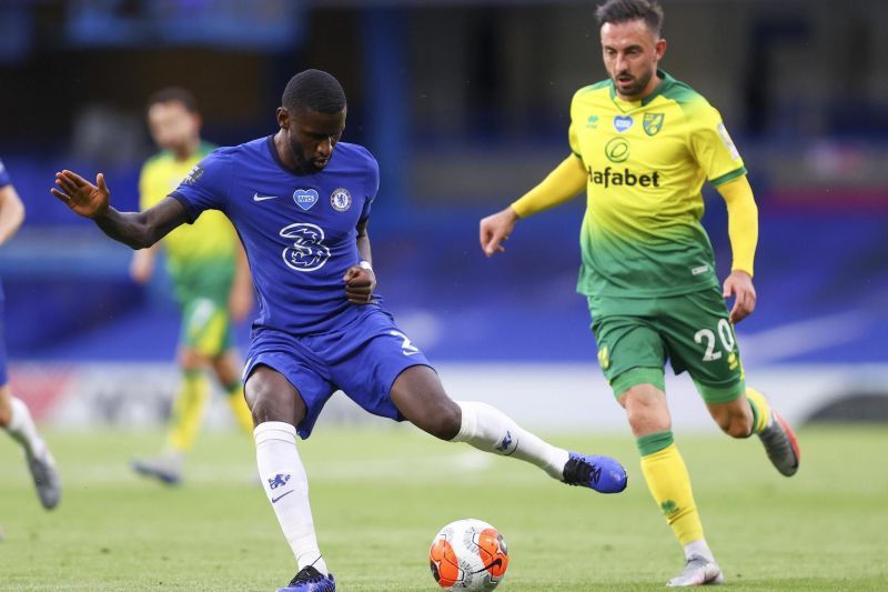 Antonio Rudiger put in an improved performance for Chelsea