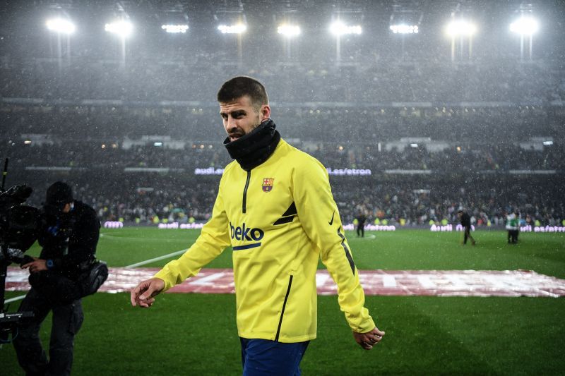 Gerard Pique has cut a frustrated figure since the restart of the La Liga.