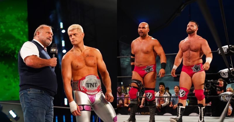 They just need the 4th man to complete this possible stable (Pic Source: AEW)