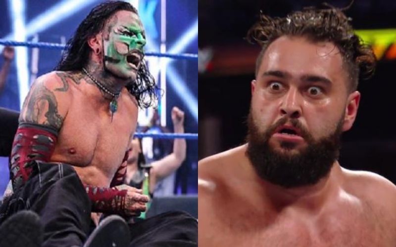 Rusev was equally shocked after Jeff Hardy&#039;s response