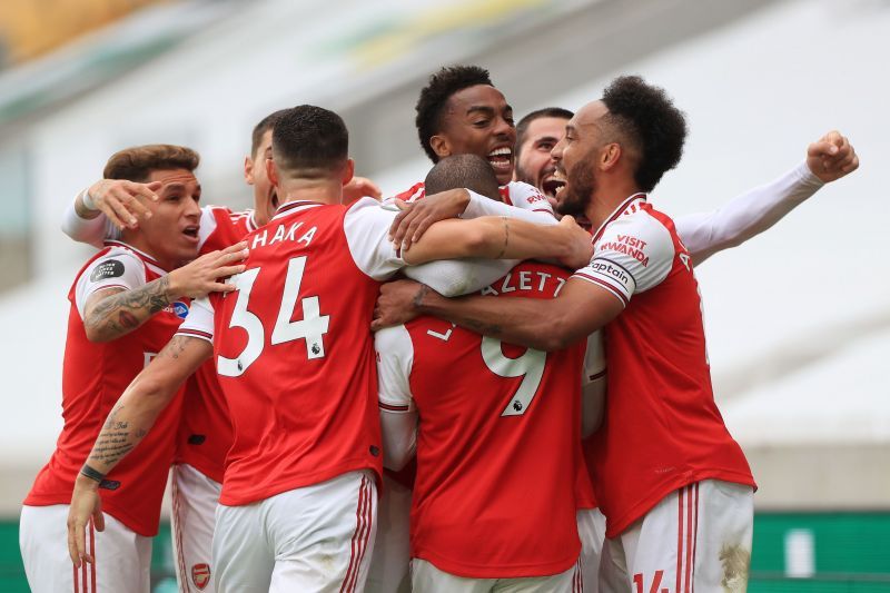 Lacazette's goal sealed the three points for Arsenal