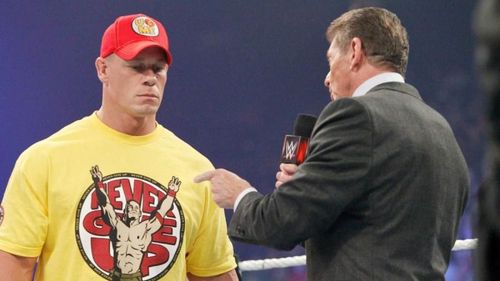 John Cena and Vince McMahon