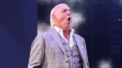 Ric Flair on WWE RAW