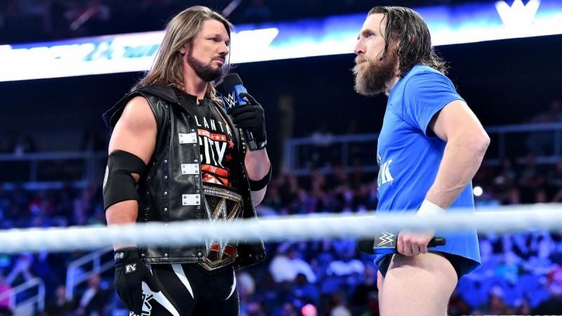 AJ Styles and Daniel Bryan