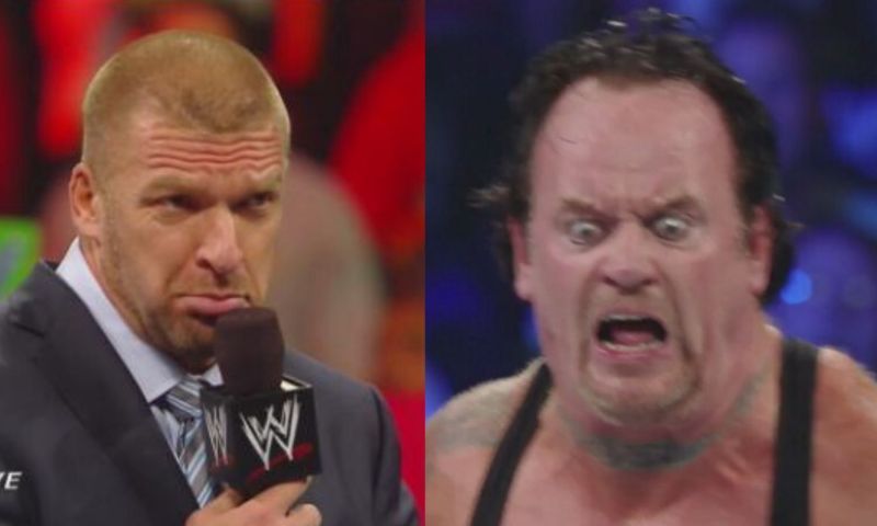 Triple H and Undertaker in WWE