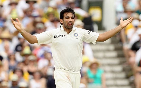 Zaheer Khan played 92 Test matches for the Indian cricket team