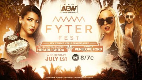 Hikaru Shida and Penelope Ford had a fantastic match at AEW Fyter Fest Night One.