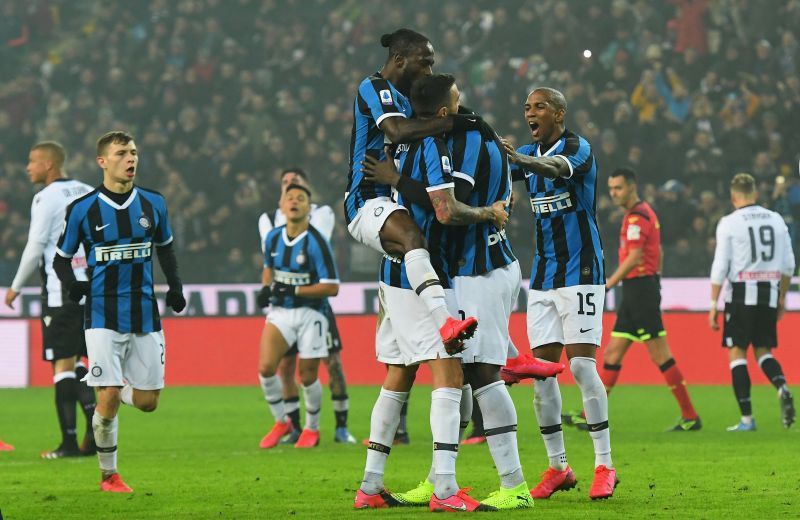 Inter Milan are third in the Serie A table.