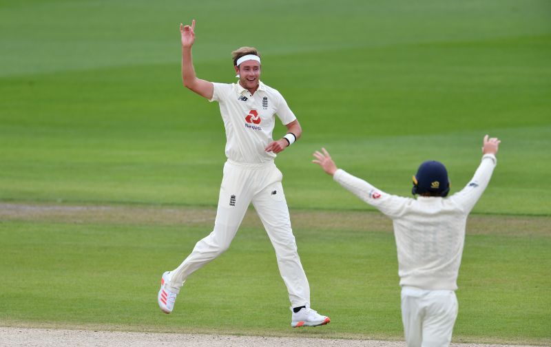 Stuart Broad stepped up in the absence of partner-in-crime Jimmy Anderson