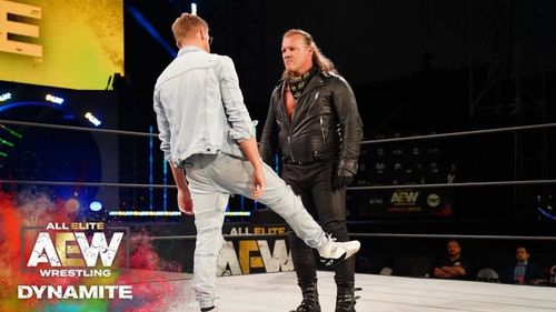 Jericho says he's happy in AEW (Pic Source: AEW)