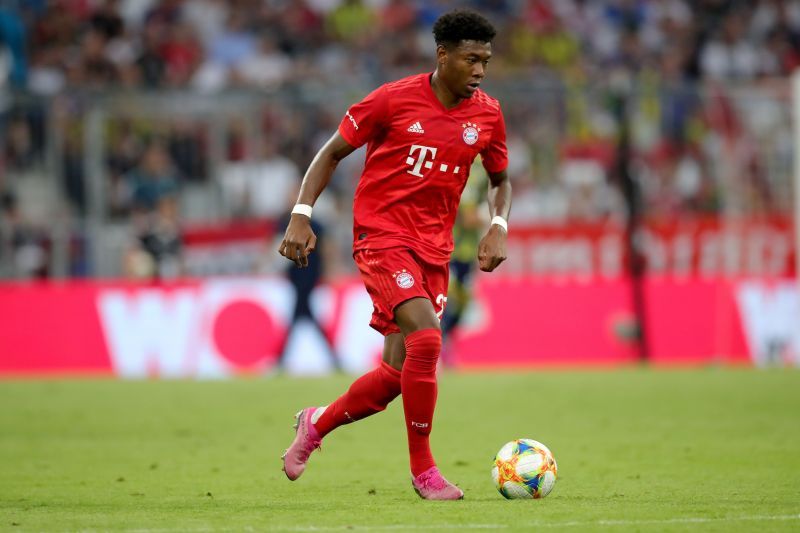 David Alaba's versatility would allow him to play seamlessly in midfield