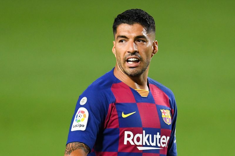 Luis Suarez continues to lead the line for Barcelona