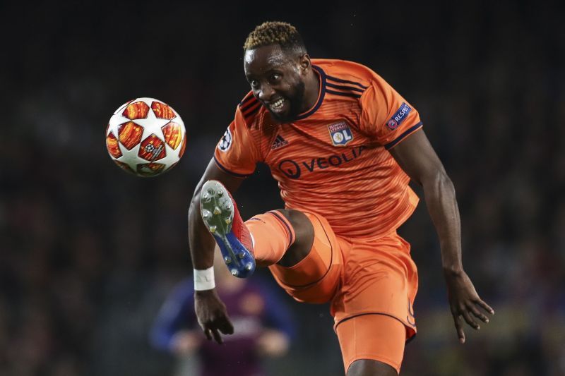 Moussa Dembele in action for Lyon