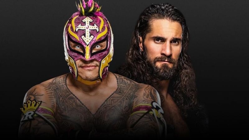 Rey Mysterio vs Seth Rollins