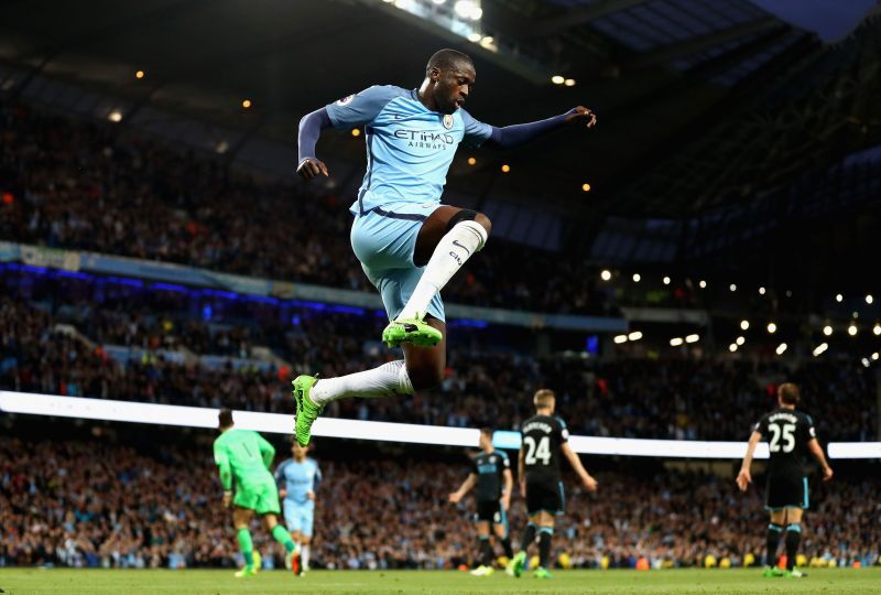 Yaya Toure was simply unstoppable