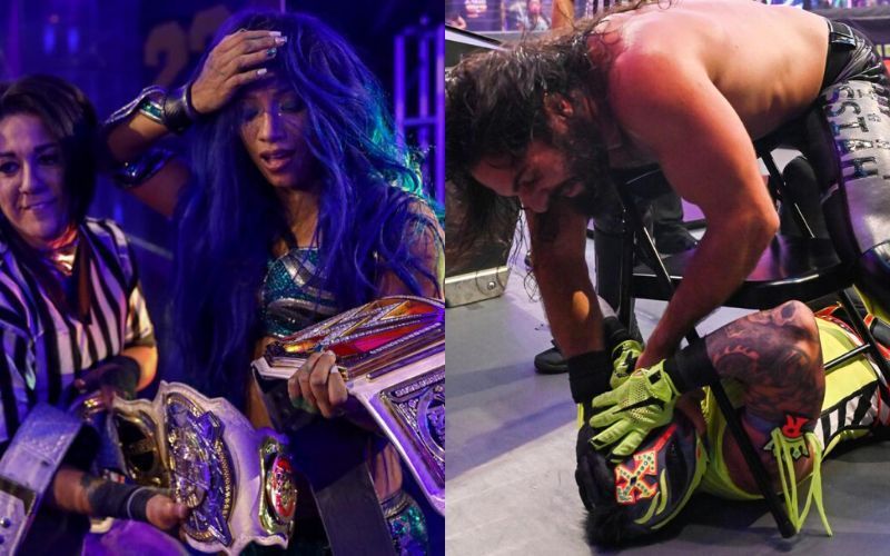 The Horror Show at Extreme Rules had a lot of controversial moments