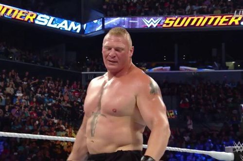 Brock Lesnar at WWE SummerSlam