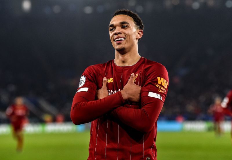 Bayern Munich's Davies also included Trent Alexander-Arnold in his list