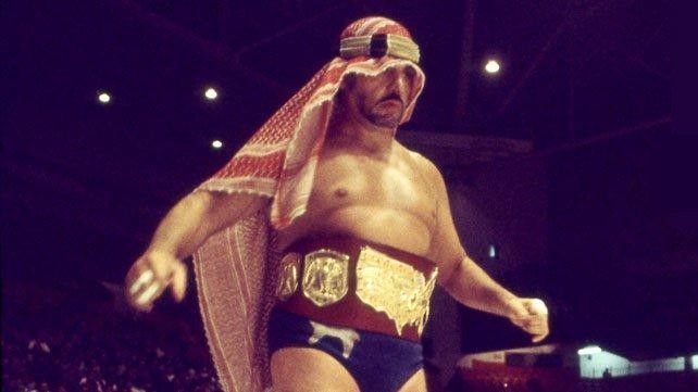 The Sheik as WWF US Heavyweight Champion