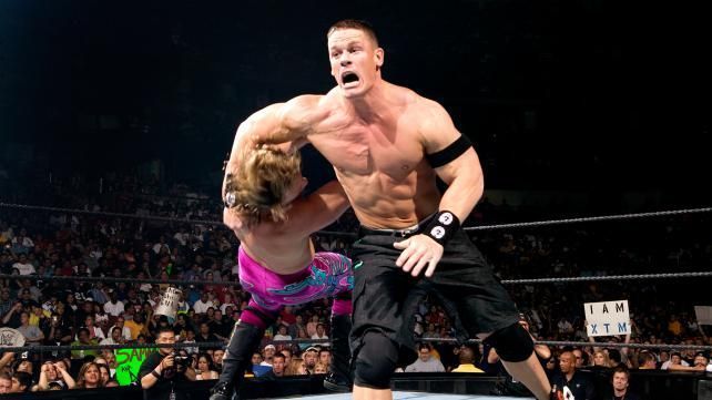 John Cena was Y2J's final opponent in the latter's initial WWE run.