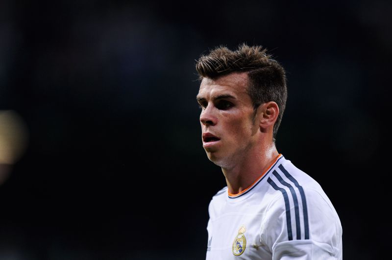 Gareth Bale during his early years at Real Madrid