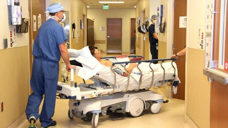 Cena was taken away to the emergency room after the match