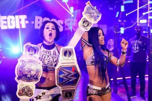 Bayley And Sasha Banks