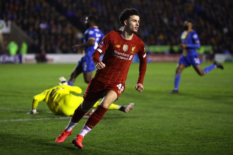 Curtis Jones recently scored his first Premier League goal in Liverpool&#039;s win over Aston Villa