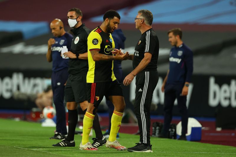 Deeney left the pitch against West Ham injured, but will be hoping to be fit for this one