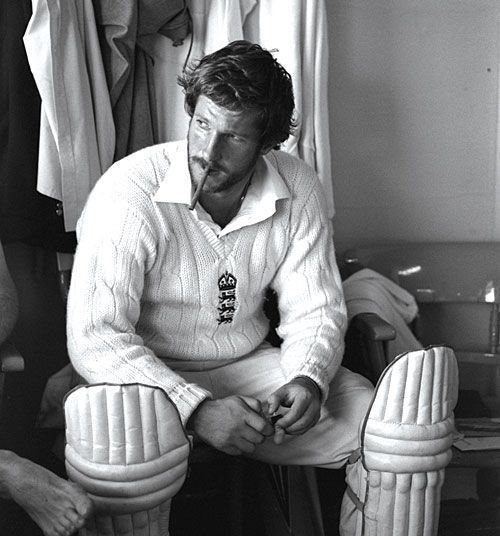 Sir Ian Botham puffing away at a cigar, having led England to an improbable victory in the Headingley Test during the 1981 Ashes, is one of the most iconic pictures of the modern game.