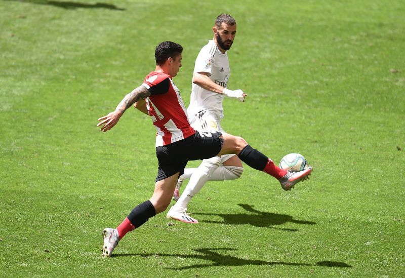 Karim Benzema tormented Athletic Bilbao&#039;s defence