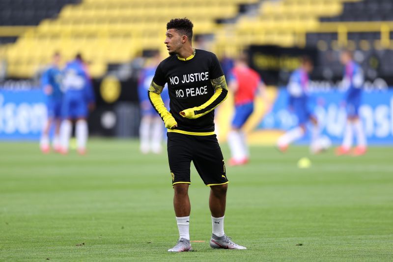 Jadon Sancho is expected to move to Manchester United this summer